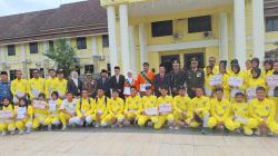 Peringatan Hari Pahlawan di Bangka Tengah, Veteran hingga ASN Pensiun Terima Apresiasi