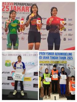 Siswa SMP Angkasa Lanud Adi Soemarmo Torehkan Prestasi Nasional di POPNAS dan Kejuaraan Aeromodeling