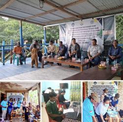 Hibah Kemdiksaintek, UNTRIB Lakukan Kegiatan Pengabdian Pada Kelompok Nelayan Mangrove Pesinghong