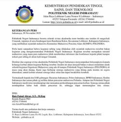 Pernyataan Resmi Politeknik Negeri Indramayu Atas Insiden di Sungai Cimanuk