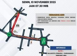Ada Kirab Merah Putih di Semarang Hari Ini, Hindari Akses Jalan Pemuda-Pandanaran-Simpang Lima