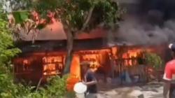3 Rumah di Grobogan Terbakar, Pemilik Histeris Saat Melihat Rumahnya Hangus