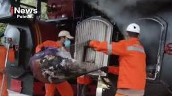Polman Beralih ke Sistem Pengolahan Sampah Modern, Bupati Tinjau Uji Coba Incinerator