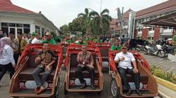 140 Tukang Becak Lansia di Kendal Terima Bantuan Becak Listrik dari Presiden Prabowo