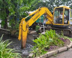 Atasi Banjir di Sidoarjo Kota, Pemkab Rumah Pompa Siaga 24 Jam