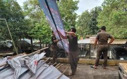 Langgar Perda, 40 Reklame Ilegal di Tangsel Ditertibkan Aparat: Pelaku Terancam Denda Rp50 Juta!