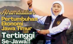 Ekonomi Jawa Timur Tumbuh 1,70 Persen, Tertinggi di Pulau Jawa, Begini Strateginya