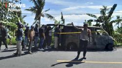 Mobil Pengisi ATM Bank BUMN Terbakar di Polman, Uang Rp4,6 Miliar Diduga Ikut Hangus