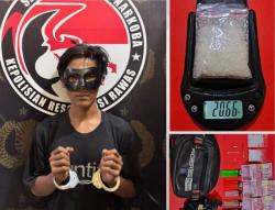 Baru Keluar Penjara, Residivis Mura Ini Kembali Diringkus usai Jadi Kurir Narkoba Lintas Provinsi