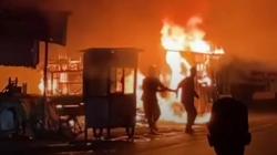 Kebakaran Hebat Toko Kelontong 24 Jam