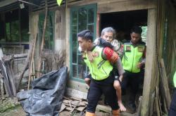 Pergerakan Tanah di Sumpiuh, Puluhan Warga Ketanda Dievakuasi ke Pengungsian