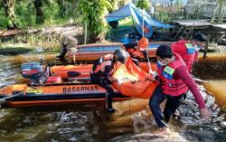 Jenazah Wanita Hilang di Sungai Seluluk Pangkalan Bun Berhasil Ditemukan Tim SAR Gabungan