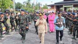 HUT Brimob ke-80 di Mako Satbrimob Polda Kalteng Berlangsung Meriah, Kapolda Sampaikan Apresiasi