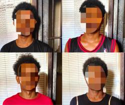 Polresta Jayapura Kota Tangkap Empat Pelaku Pengeroyokan di Depan Kantor Pomdam