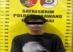 Polres Karawang Tangkap Pelaku Curas, Dua Lainnya Buron