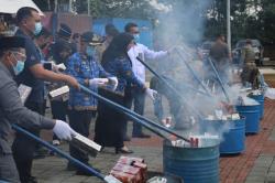 Perangi Rokok Ilegal: Jutaan Batang Dimusnahkan, Bea Cukai Ungkap Lonjakan Drastis Peredaran