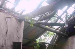 Hujan Deras, Enam Rumah Warga di Pemalang Rusak Parah Tersapu Angin Kencang