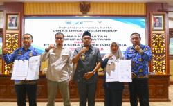 Perkuat Sinergi, DLH, Dinkes, dan PLTU Batang Tandatangani Perjanjian Kerja Sama