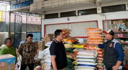 Satgas Pangan Inhu Datangi Sejumlah Pasar, Pastikan Kebutuhan Pokok Stabil