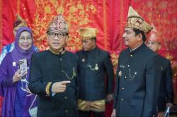 Penganugerahan Gelar Adat HUT Ke 57 Provinsi Bengkulu