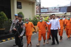 Polresta Cirebon Amankan 15 Orang Dalam Operasi Tumpas Narkoba