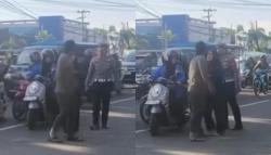 Pengendara Tanpa Helm Ngamuk, Coba Pukul Polisi Saat Operasi Zebra di Maros