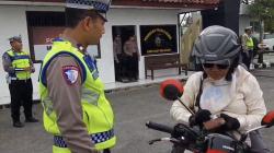 Hari Pertama Operasi Zebra Candi 2025 di Blora, 35 Pengendara Kena Tilang