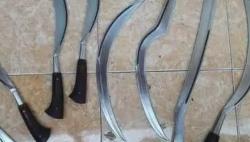 Pelaku Aksi Tawuran Antar Kelompok Berikut 5 Celurit, Diamankan Polisi