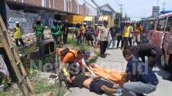 Seorang Pekerja Reklame Warga Brebes Tewas Tersengat Listrik di Kota Tegal