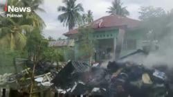 Ruang Arsip Puskesmas Katumbangan Ludes Terbakar, Diduga Akibat Korsleting