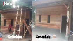 Proyek Bedah Rumah di Mangadu Takalar Dikerja Ulang Setelah Disorot Publik