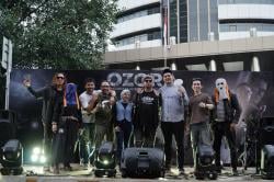 Suarakan Aspirasi, Aktor Chicco Jerikho dan Seluruh Pengisi Acara Gelar Orasi di Gedung KPK