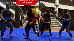 Momen Langka! Video Menteri Purbaya Sparing dengan Anak Viral di Media Sosial