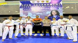 Harumkan Nama Institusi, Brigpol Yushinta Kaseh Raih Juara 1 Karate Piala Jakoba Anita Gah