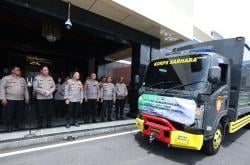 Polda Jatim Kirim Bantuan untuk Warga Terdampak Erupsi Semeru