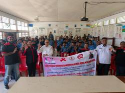 Kasus HIV Tertinggi di Nabire, KPA Papua Tengah Edukasi Ratusan Remaja Soal PIMS dan HIV/AIDS