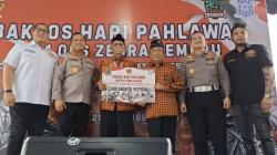 Ratusan Pengemudi Ojol Dapat Bantuan BBM dan Edukasi Keselamatan Lalu Lintas