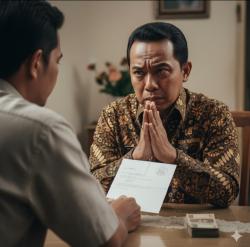 Diduga Tipu Warga, Oknum Kades Arma Jaya Modus Dana Desa Belum Cair