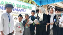 Keluarga Sakinah Indramayu Santuni Ratusan Anak Yatim dan Dhuafa