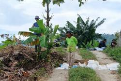 Bencana Tanah Gerak Terjadi di Desa Sedayu Grobogan, Menyebabkan Jalan Penghubung Dua Desa Terganggu