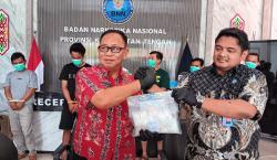 Tiga Pengedar Jaringan Antar Provinsi Ditangkap BNNP Kalteng, Total 9 Kg Sabu Disita