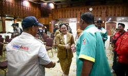 Buruh Datangi Wali Kota Agustina, Minta Perjuangkan Upah 2026