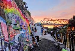 Festival Lomba Mural Percantik Bantaran Talud Code Terban, Diikuti 30 Komunitas dari Berbagai Daerah