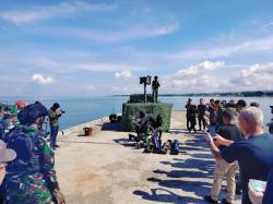 Prajurit Korps Arhanud 16 TNI AD Kostrad Latihan Menembak di Barru