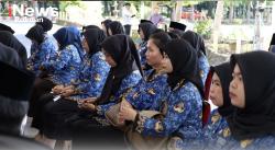 ASN Polman Berlomba Bacakan UUD 1945 di Peringatan HUT Korpri ke-54