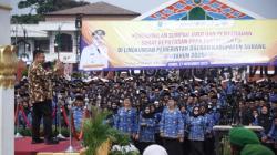 Bupati Subang Lantik 5.931 PPPK Paruh Waktu, Tegaskan Integritas dan Pelayanan Publik