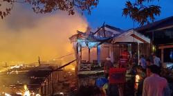 Kebakaran di Kukar, Enam Rumah Ludes Dilalap Si Jago Merah di Kota Bangun