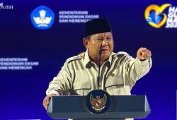 Puncak Peringatan  HGN 2025: Prabowo Minta Pendidikan Lingkungan Masuk Silabus Nasional