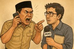 Kadis Perikanan Kota Sorong Diduga Ancam Pemred Media Online Terkait Berita Anggaran Tidak Jelas