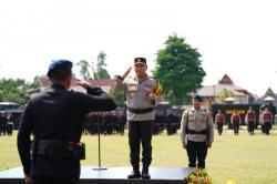 Polda Riau Kirim Ratusan Personel ke Sumatera Barat;untuk Bantu Penanganan Bencana